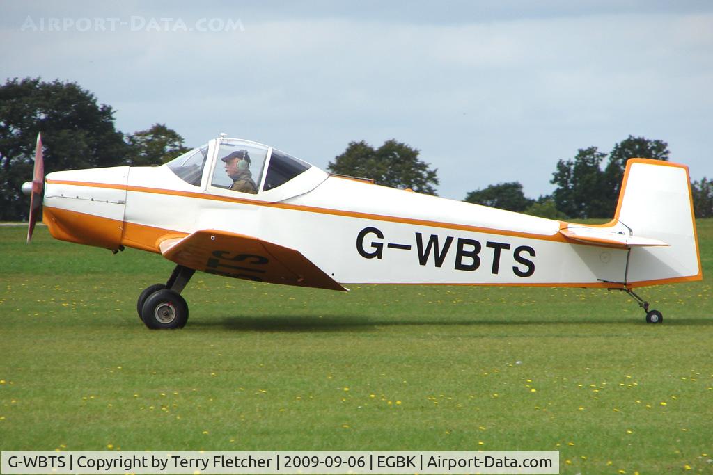 G-WBTS, 1977 Falconar F-11 Sporty C/N PFA 032-10070, Visitor to the 2009 Sywell Revival Rally