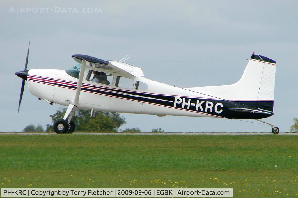 PH-KRC, 1976 Cessna 180K Skywagon C/N 18052799, Visitor to the 2009 Sywell Revival Rally