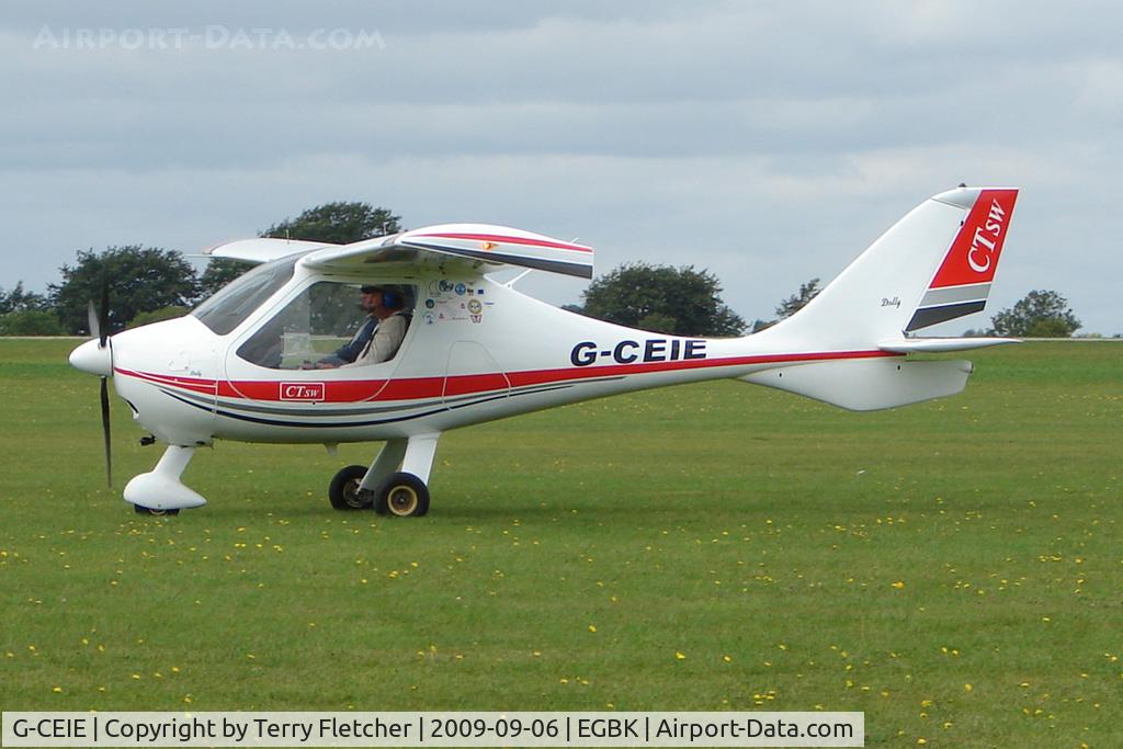 G-CEIE, 2006 Flight Design CTSW C/N 8243, Visitor to the 2009 Sywell Revival Rally