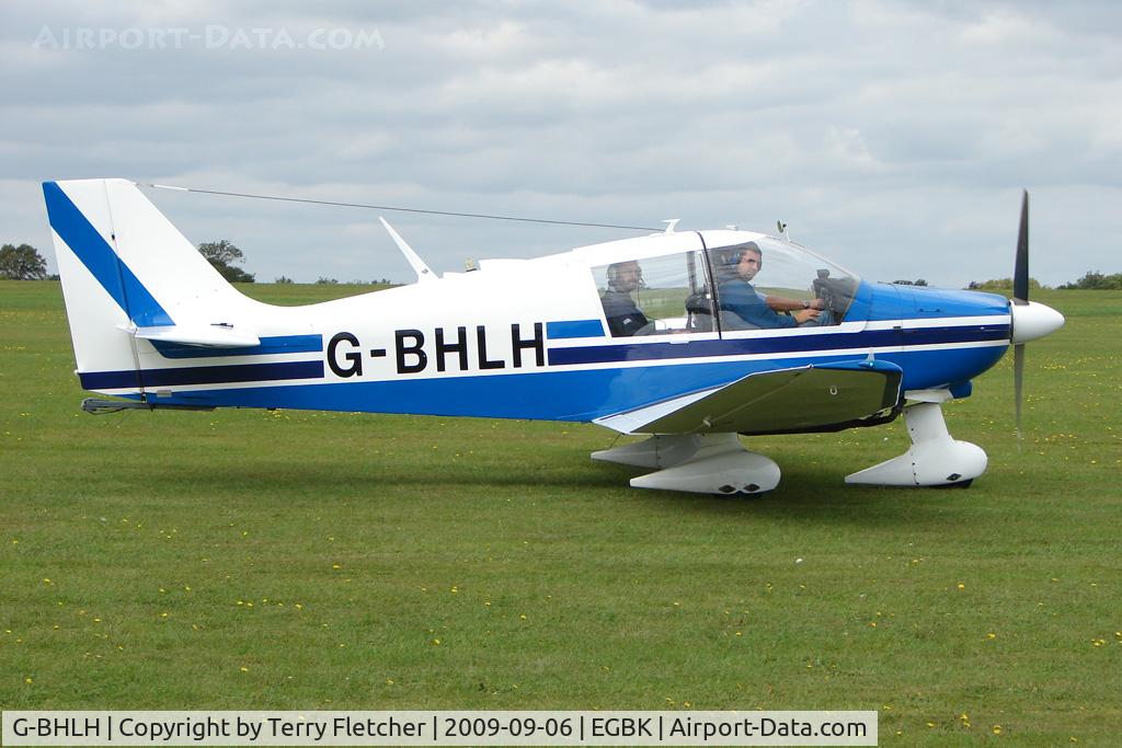 G-BHLH, 1977 Robin DR-400-180 Regent Regent C/N 1320, Visitor to the 2009 Sywell Revival Rally