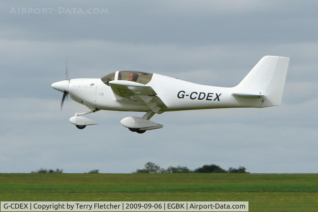 G-CDEX, 2004 Europa Tri Gear C/N PFA 247-12507, Visitor to the 2009 Sywell Revival Rally