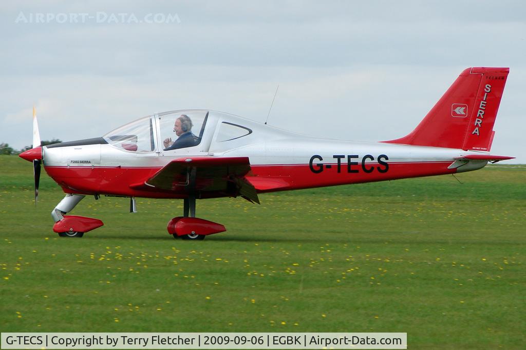 G-TECS, 2004 Tecnam P-2002EA Sierra C/N PFA 333-14325, Visitor to the 2009 Sywell Revival Rally