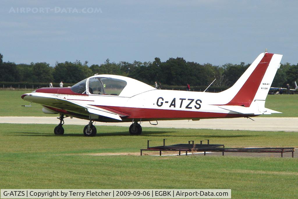 G-ATZS, 1966 Wassmer WA-41 Baladou C/N 128, Visitor to the 2009 Sywell Revival Rally