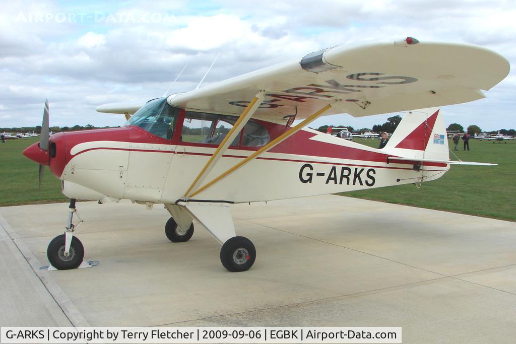 G-ARKS, 1961 Piper PA-22-108 Colt Colt C/N 22-8422, Visitor to the 2009 Sywell Revival Rally