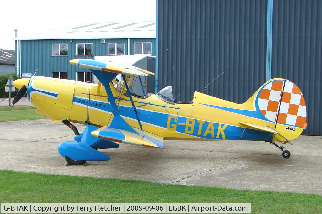 G-BTAK, 1983 EAA Acro Sport II C/N 1468, Sywell resident