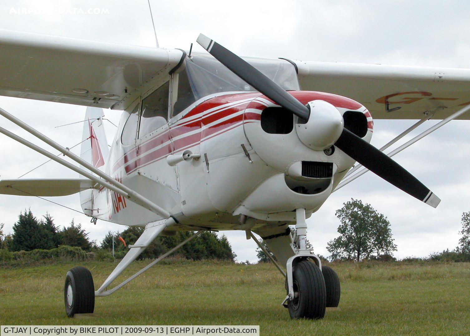 G-TJAY, 1952 Piper PA-22-135 Tri-Pacer C/N 22-730, POPHAM RUSSIAN AIRCRAFT FLY-IN. PREV REG. N730TJ.