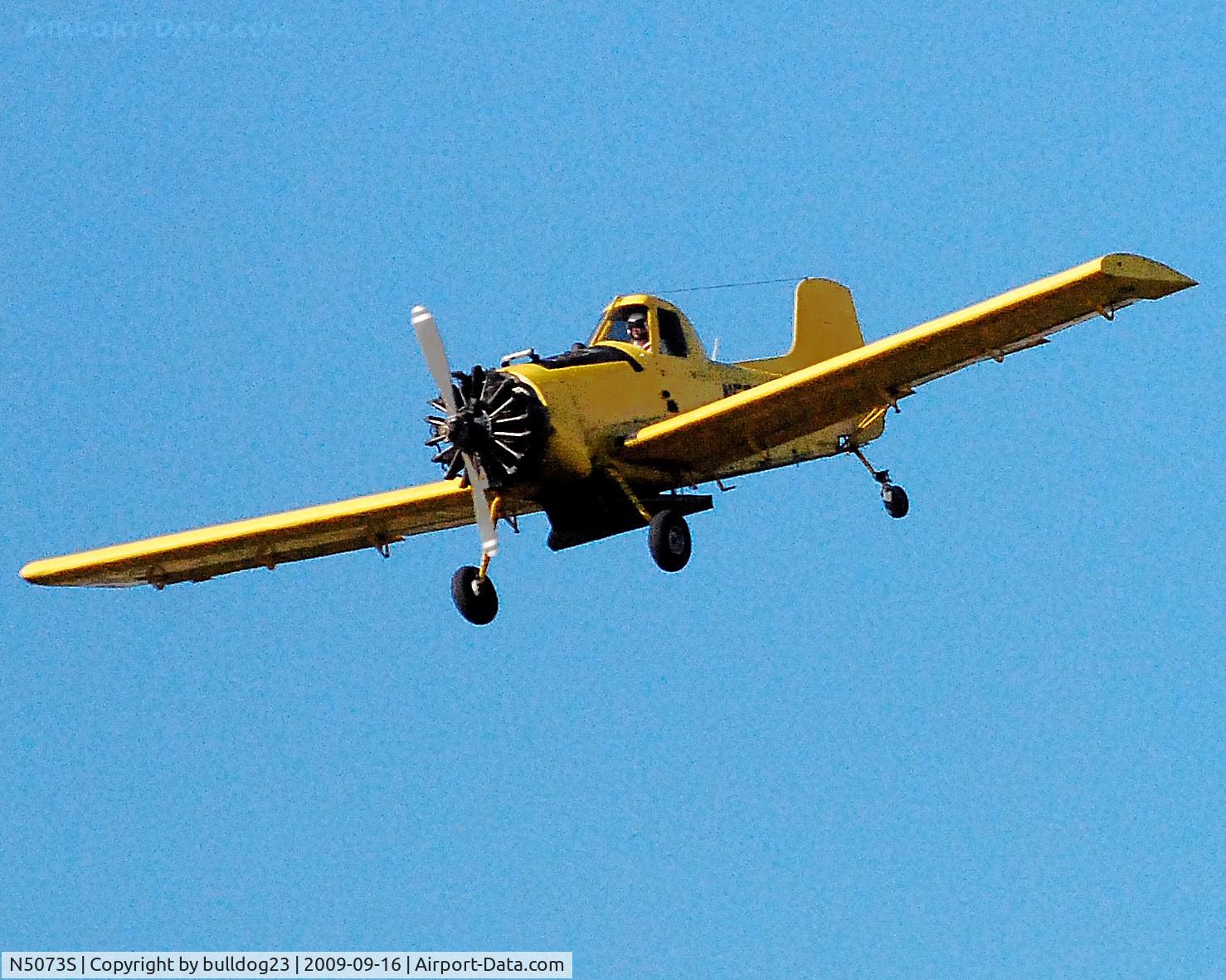 N5073S, 1978 Air Tractor Inc AT-301 C/N 301-0113, seen buzzing around my house