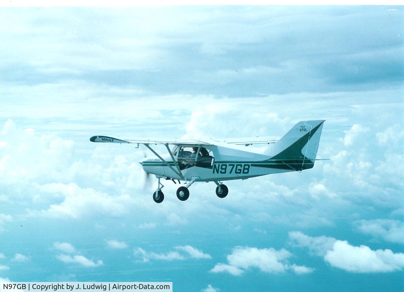 N97GB, 1996 Maule MXT-7-180 Star Rocket C/N 14089C, Maule N97GB over Georgia