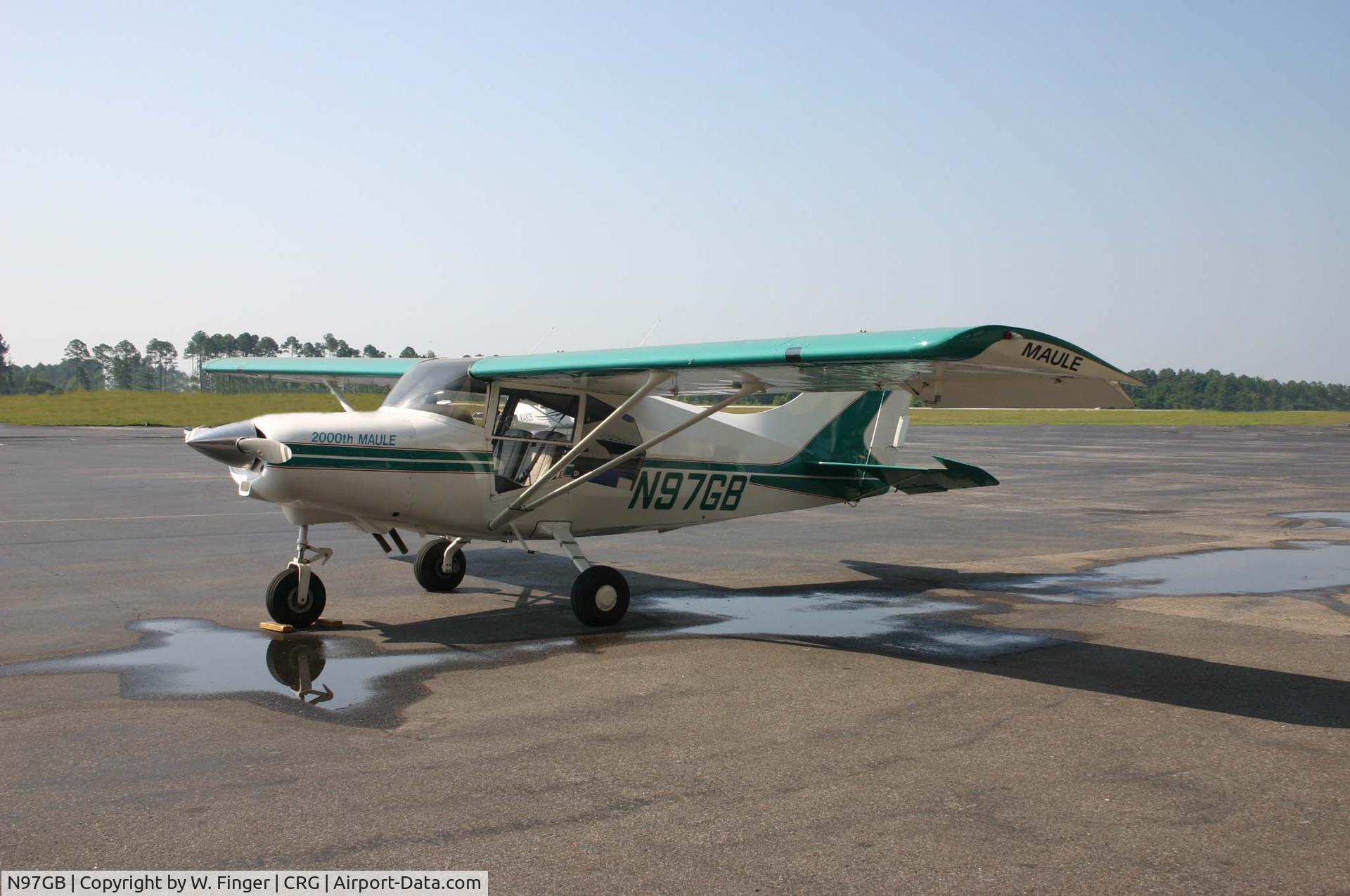 N97GB, 1996 Maule MXT-7-180 Star Rocket C/N 14089C, Maule N97GB