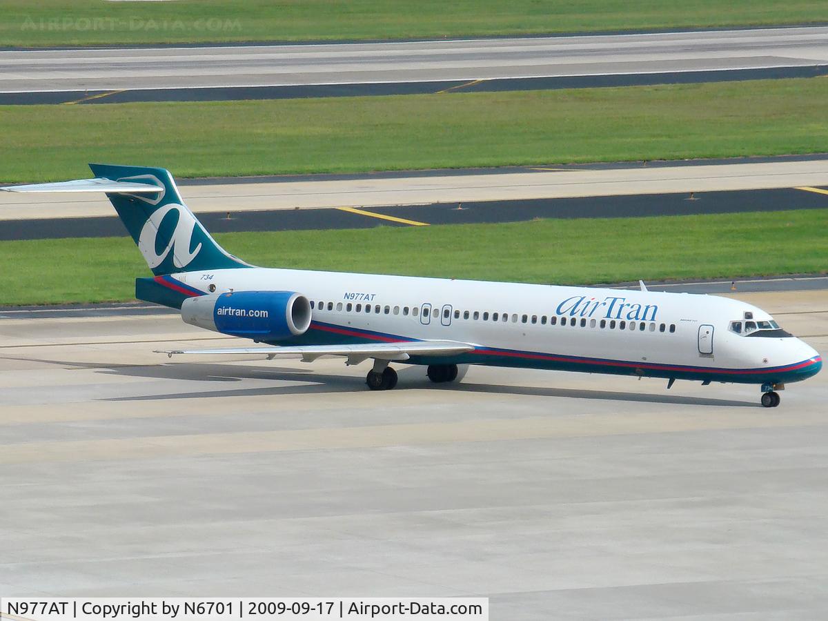 N977AT, 2002 Boeing 717-200 C/N 55036, Airtran