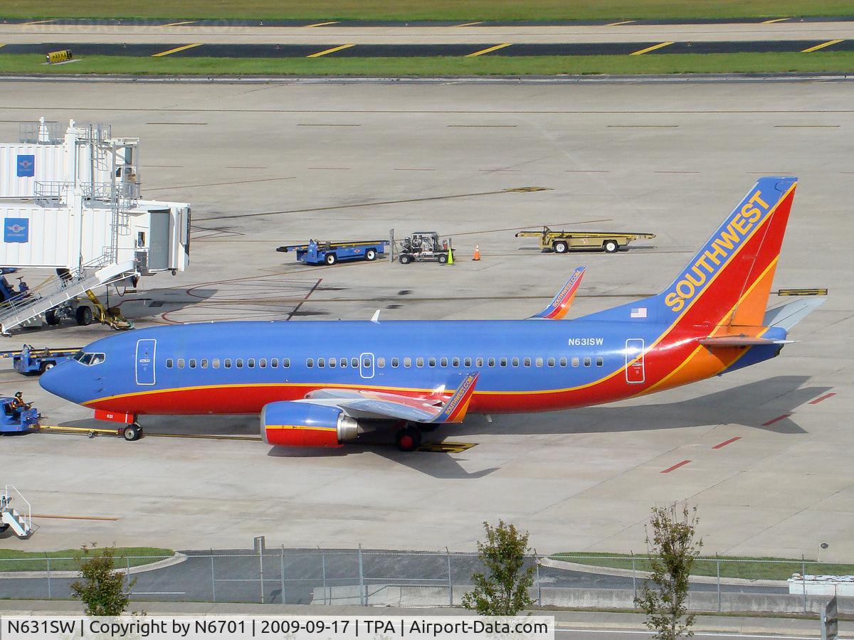 N631SW, 1996 Boeing 737-3H4 C/N 27706, Southwest