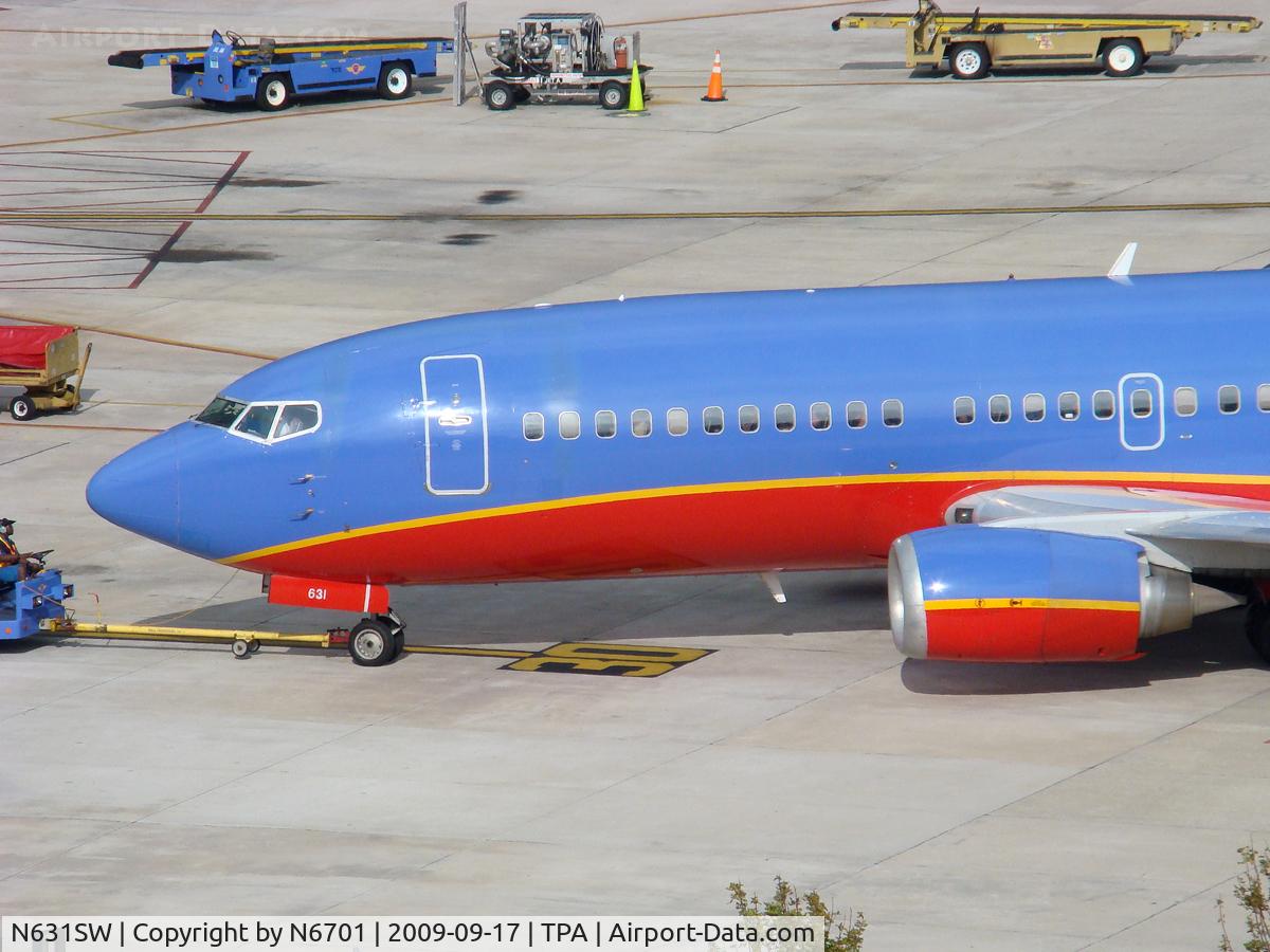 N631SW, 1996 Boeing 737-3H4 C/N 27706, Southwest