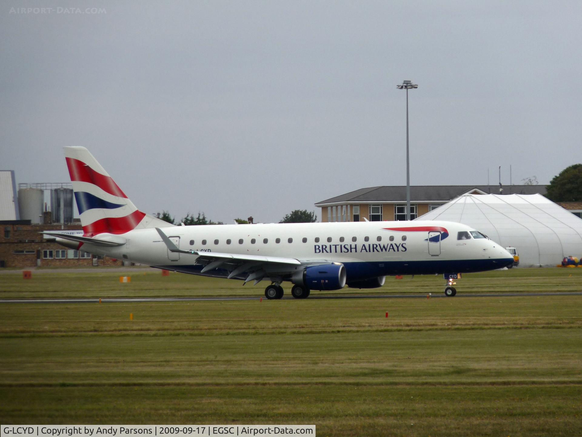 G-LCYD, 2009 Embraer 170STD (ERJ-170-100STD) C/N 17000294, Training at Cambridge