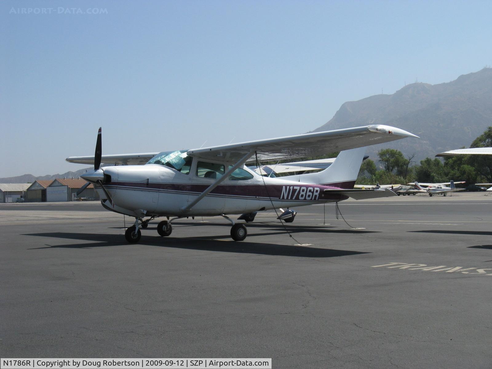 N1786R, 1978 Cessna R182 Skylane RG C/N R18200559, 1978 Cessna R182 RG SKYLANE, Lycoming O-540-L3C5D derated to 235 Hp, 28 V. electrical system