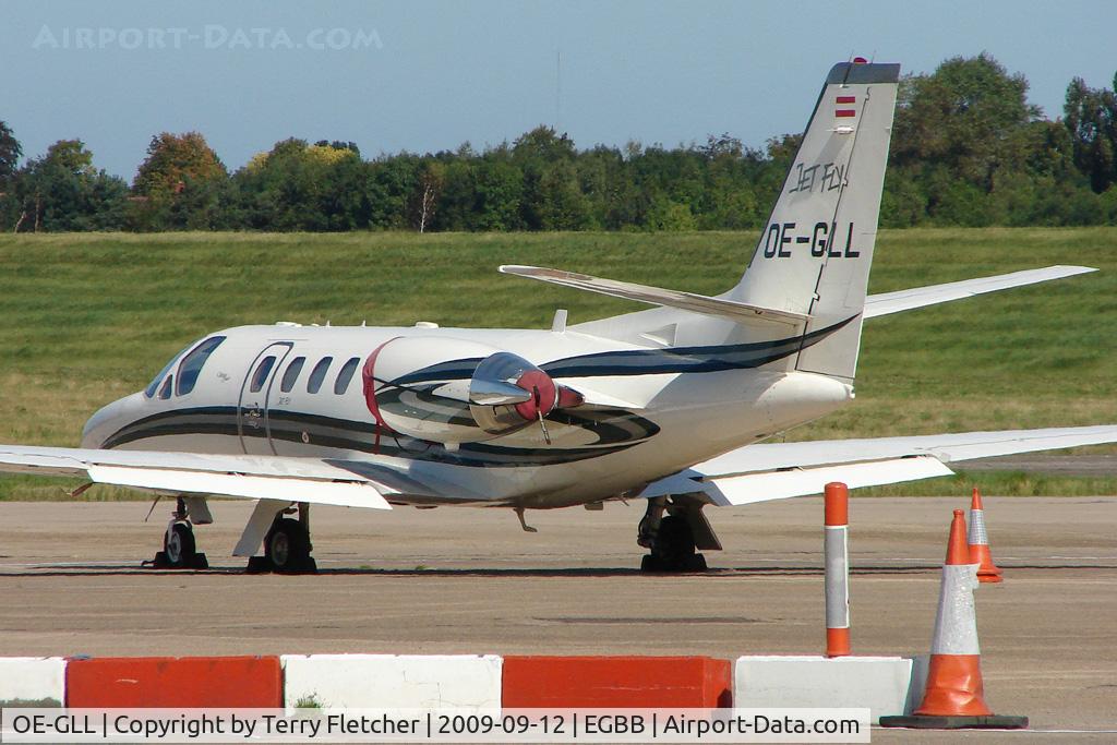 OE-GLL, 2003 Cessna 550 Citation Bravo C/N 550-1069, Austrian Citation 550 at Birmingham