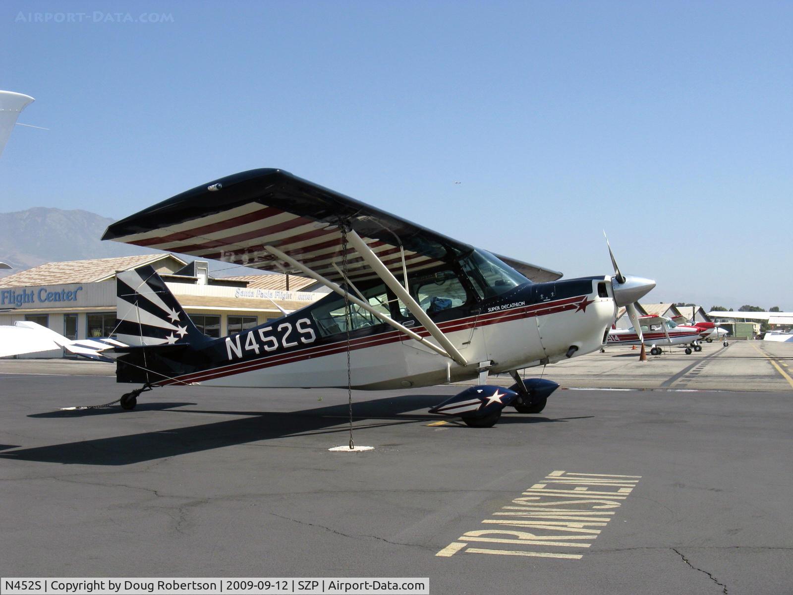 N452S, 1992 American Champion 8KCAB Super Decathlon C/N 689-92, 1992 American Champion 8KCAB SUPER DECATHLON, Lycoming AEIO-360 180 Hp