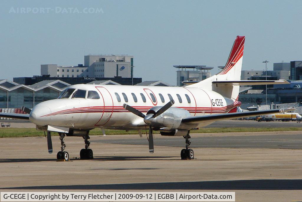 G-CEGE, 1978 Swearingen SA-226TC Metro II C/N TC-258, Metro at Birmingham UK