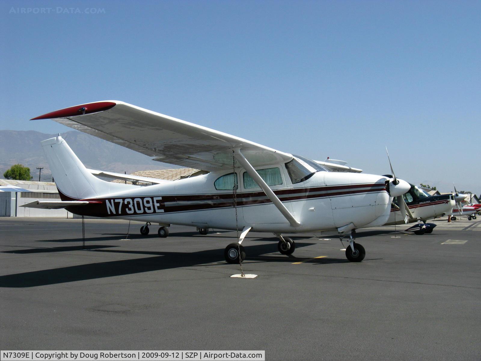 N7309E, 1959 Cessna 210 C/N 57009, 1959 Cessna 210, Continental IO-470-E 260 Hp