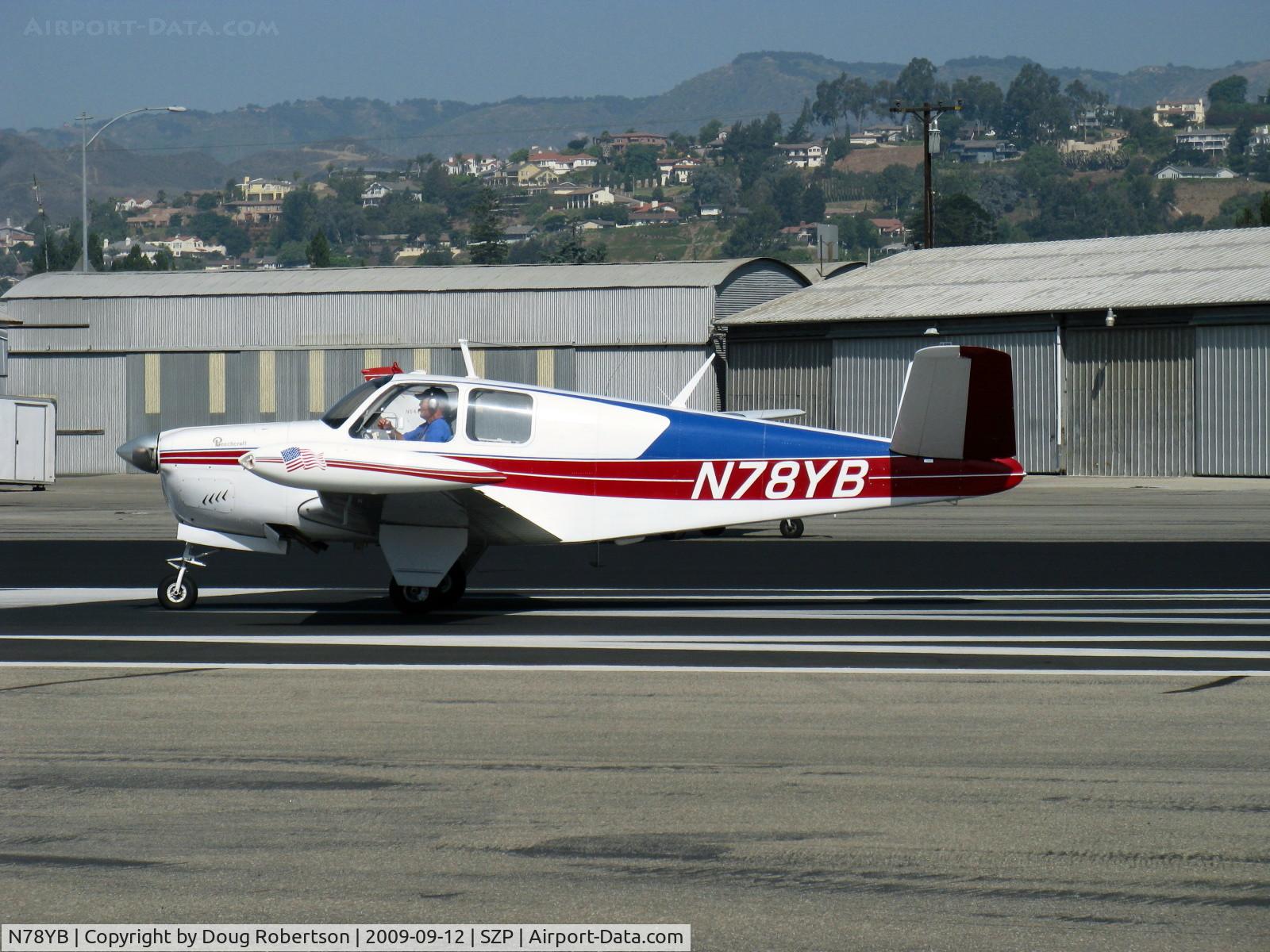N78YB, 1950 Beech B35 Bonanza C/N D-2493, 1950 Beech B35 BONANZA, Continental E-185-8 196 Hp for one minute @2,450 rpm, 185 HP continuous, takeoff roll Rwy 22