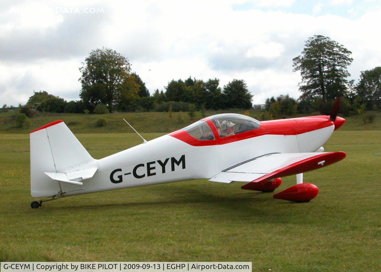 G-CEYM, 2007 Vans RV-6 C/N PFA 181A-14595, POPHAM RUSSIAN AIRCRAFT FLY-IN