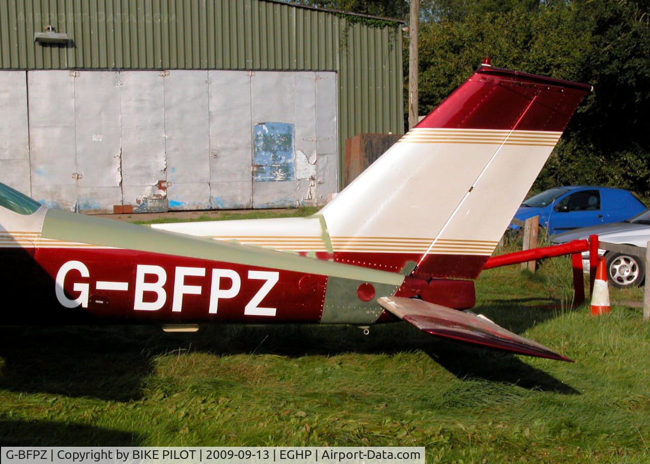G-BFPZ, 1973 Reims F177RG Cardinal RG C/N 0079, REPAIRS TO PAPA ZULU'S TAIL END. POPHAM RUSSIAN AIRCRAFT FLY-IN