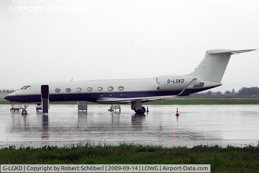 G-LGKD, 2007 Gulfstream Aerospace GV-SP (G550) C/N 5172, Bad day for planespotting...