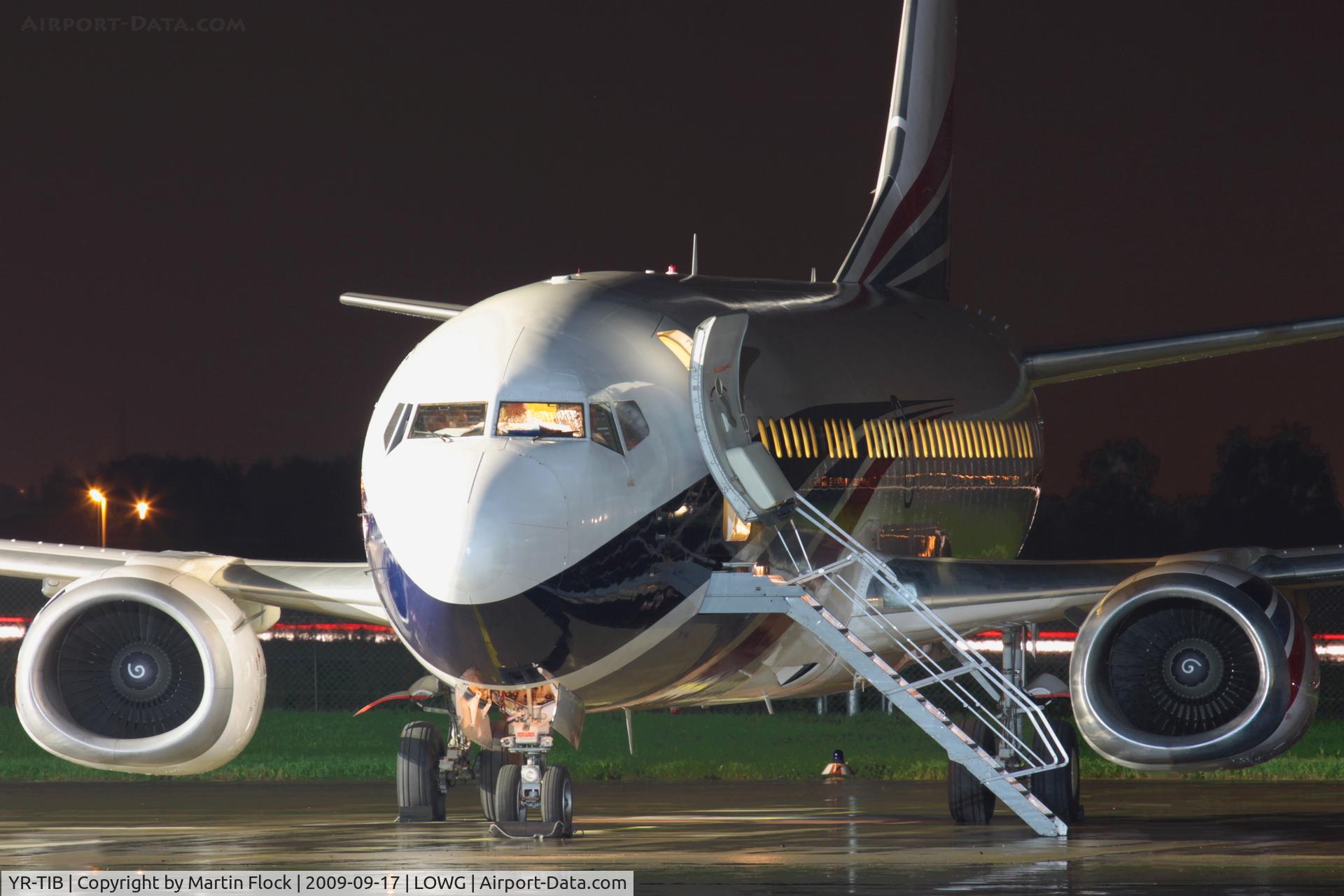 YR-TIB, 1995 Boeing 737-3L9 C/N 27924, .