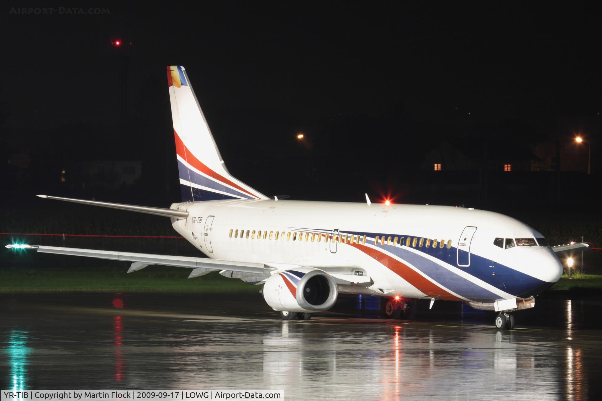 YR-TIB, 1995 Boeing 737-3L9 C/N 27924, .