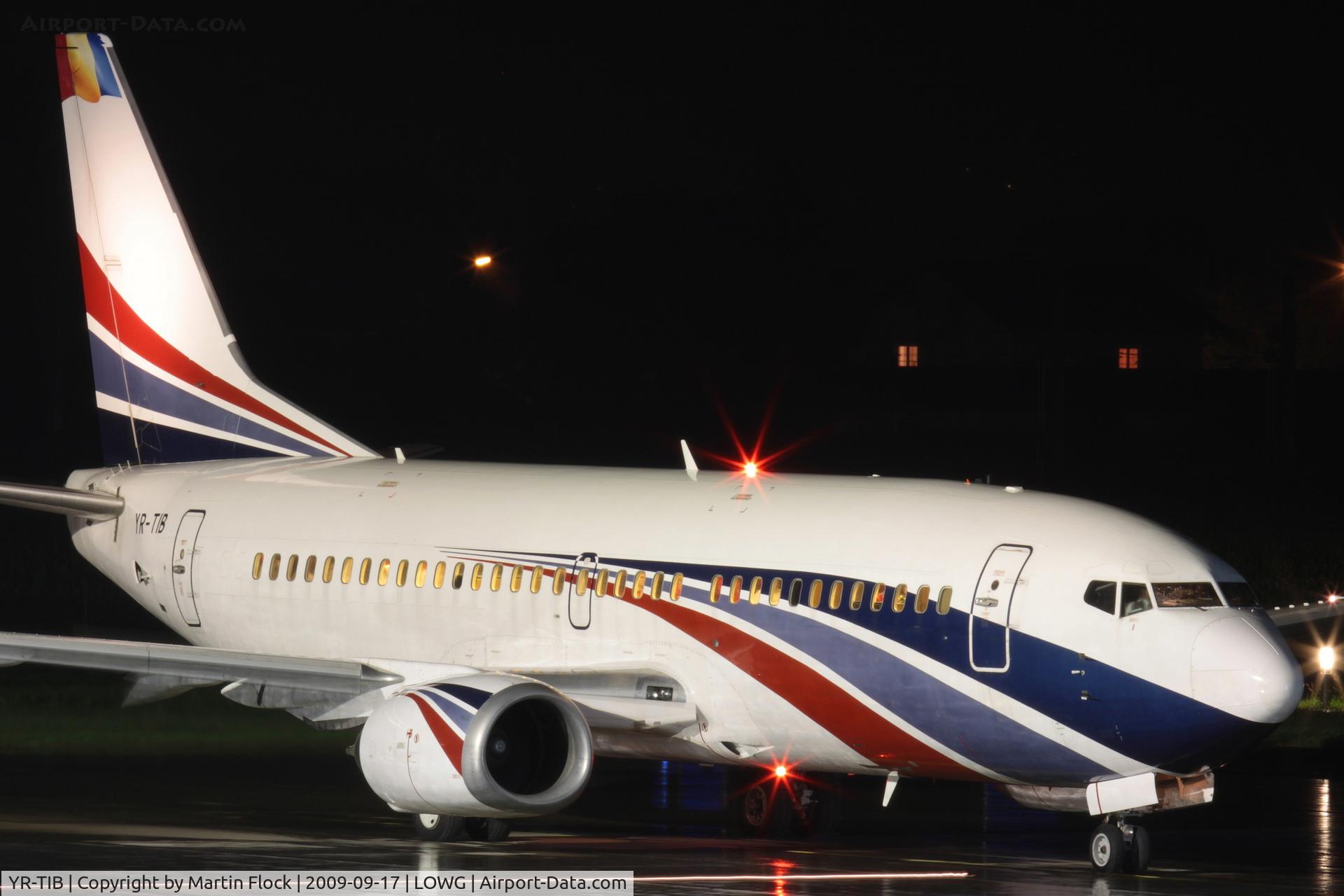YR-TIB, 1995 Boeing 737-3L9 C/N 27924, .