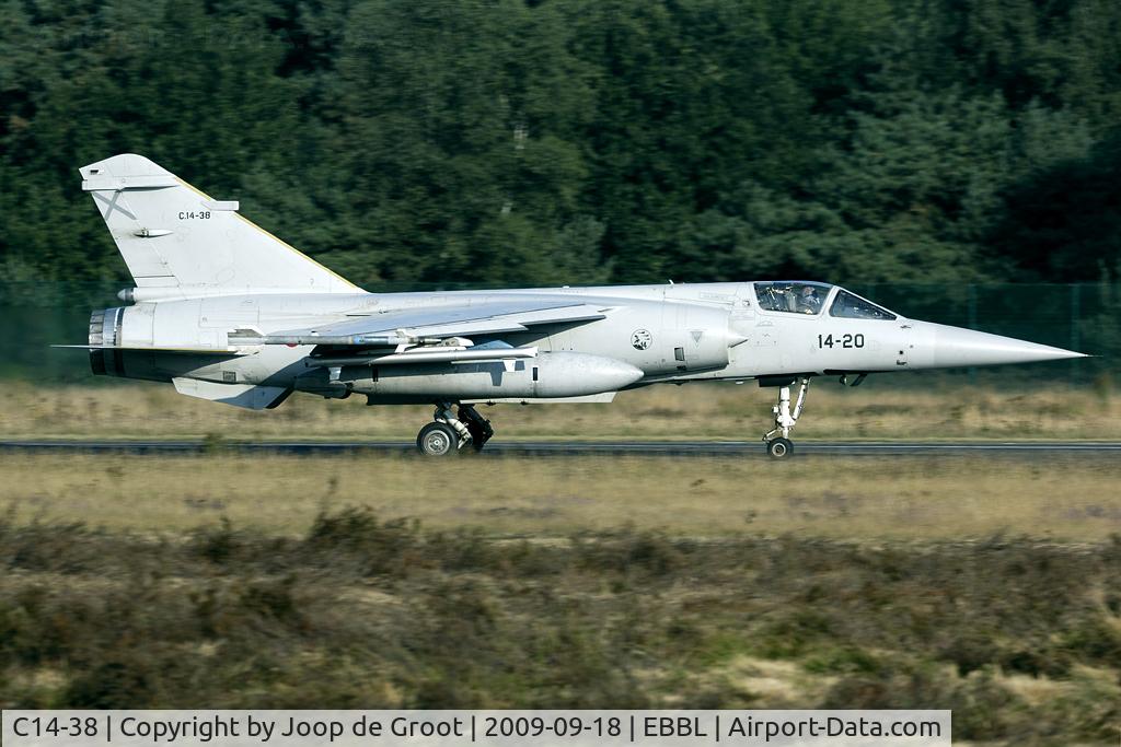C14-38, Dassault Mirage F.1CE(M) C/N SPF138, participant of the NATO Tiger Meet 2009.