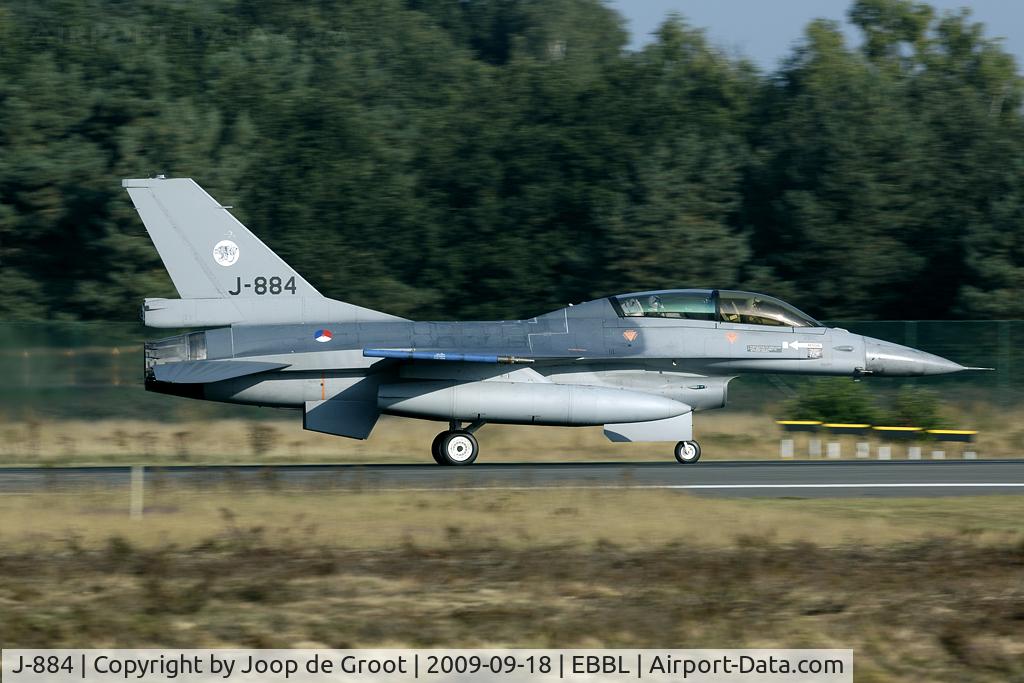 J-884, Fokker F-16BM Fighting Falcon C/N 6E-25, 1996 was the last year of Chipmunk operation with the AAC.