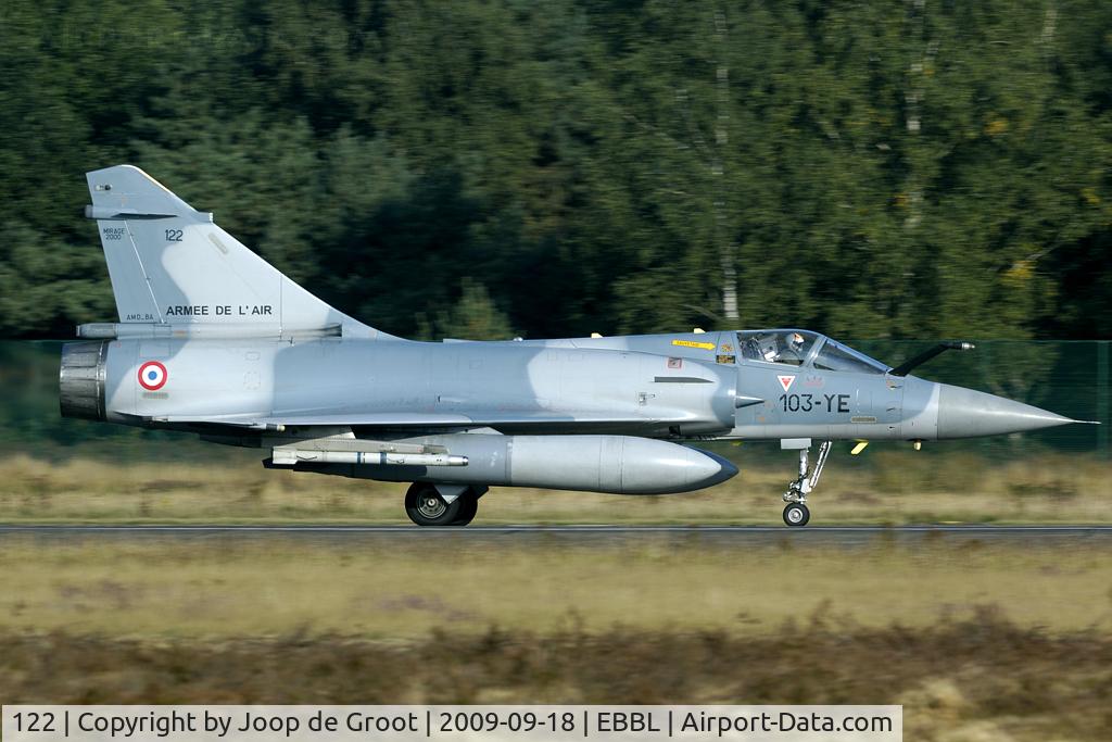 122, Dassault Mirage 2000C C/N 405, Take off of the first mission in the early morning light.