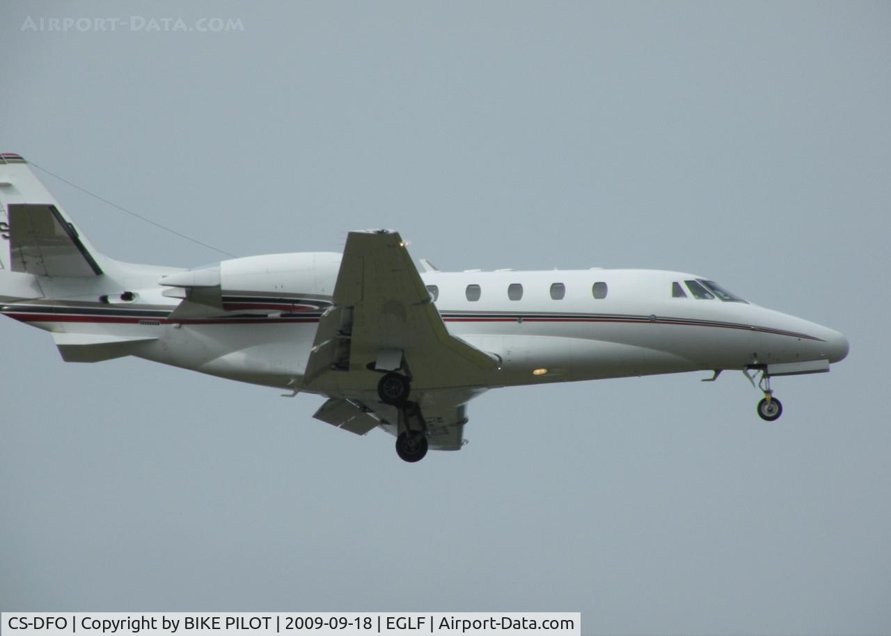 CS-DFO, 2002 Cessna 560 Citation Excel C/N 560-5314, FINALS FOR RWY 06