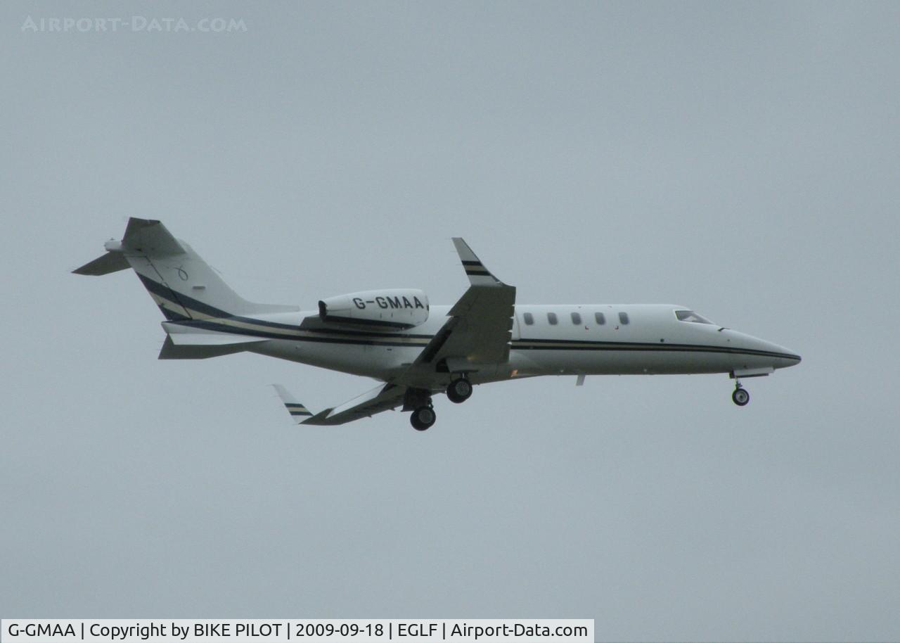 G-GMAA, 2001 Learjet 45 C/N 45-167, LEARJET 45 GAMA AVIATION LTD FINALS FOR 06