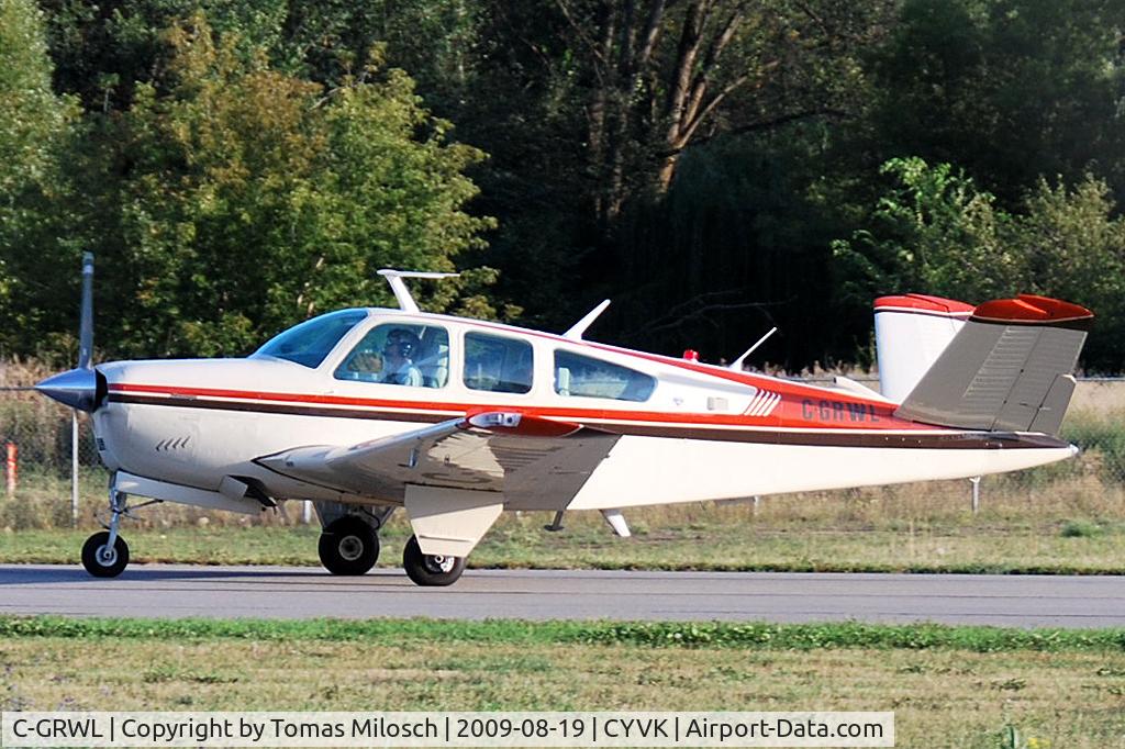 C-GRWL, 1980 Beech V35B Bonanza C/N D-10345, 
