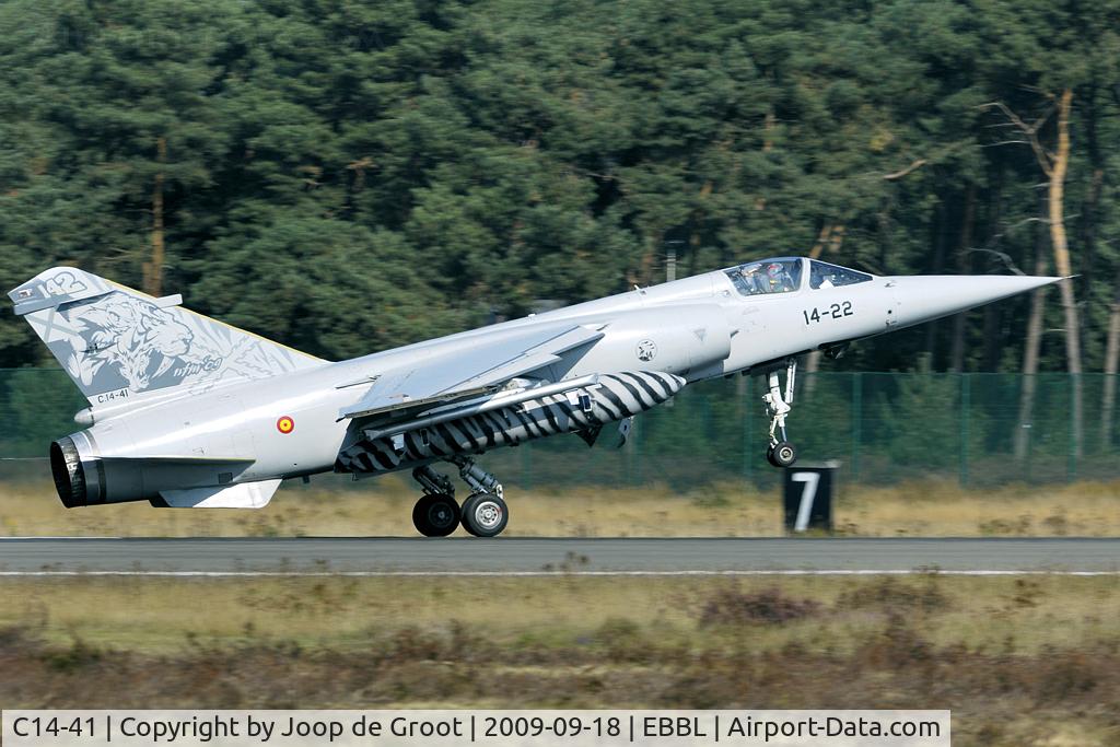 C14-41, Dassault Mirage F-1CE(M) C/N SPF141, Spanish participant of the NATO Tiger Meet 2009.