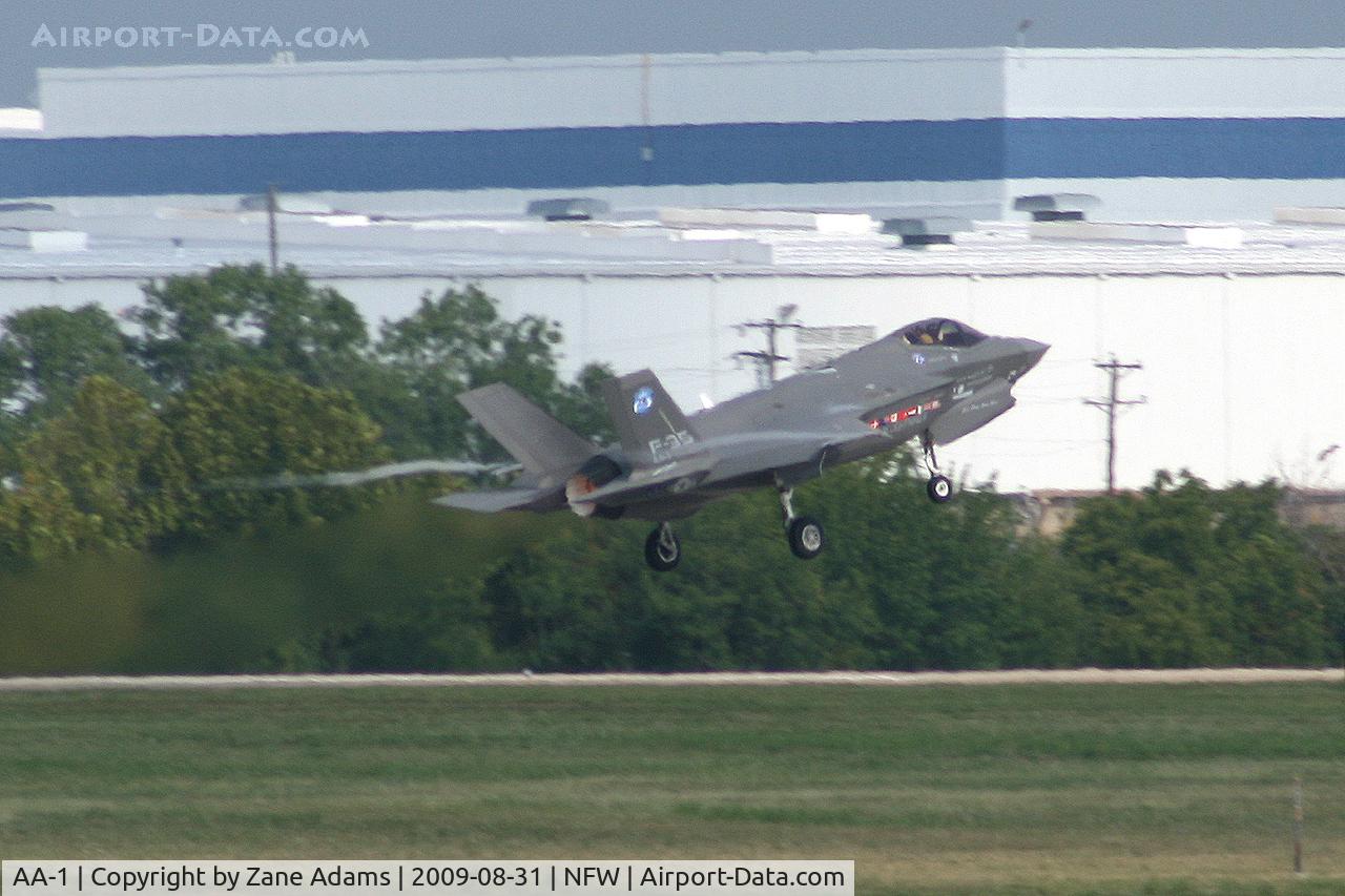 AA-1, 2006 Lockheed Martin F-35A Lightning II C/N AA-1, Lockheed Martin F-35A #1-  AA-1 at Fort Worth