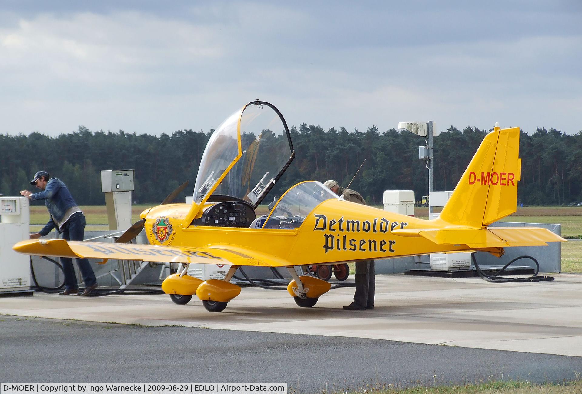 D-MOER, Evektor-Aerotechnik EV-97 Eurostar C/N 2610, Evektor EV-97 Eurostar at Oerlinghausen airfield