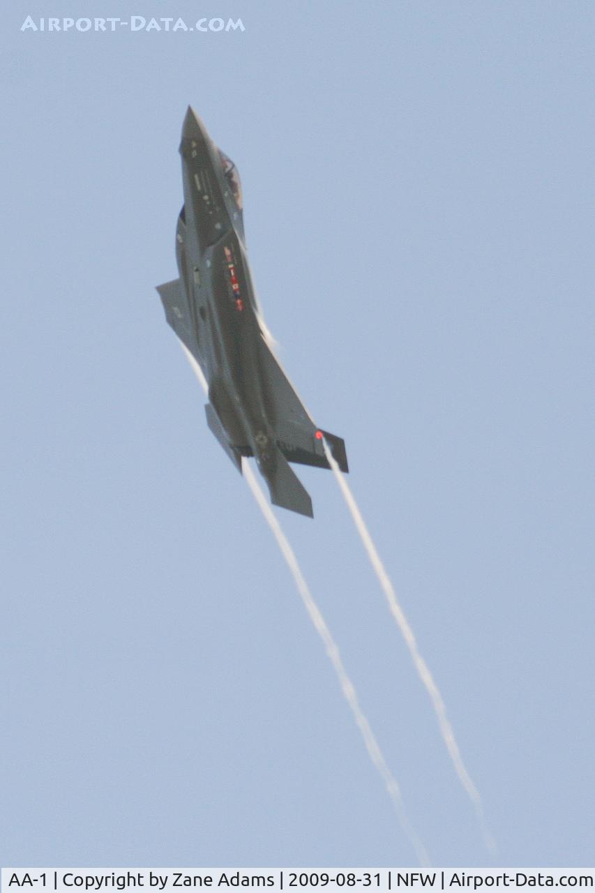 AA-1, 2006 Lockheed Martin F-35A Lightning II C/N AA-1, Lockheed Martin F-35A #1-  AA-1 at Fort Worth