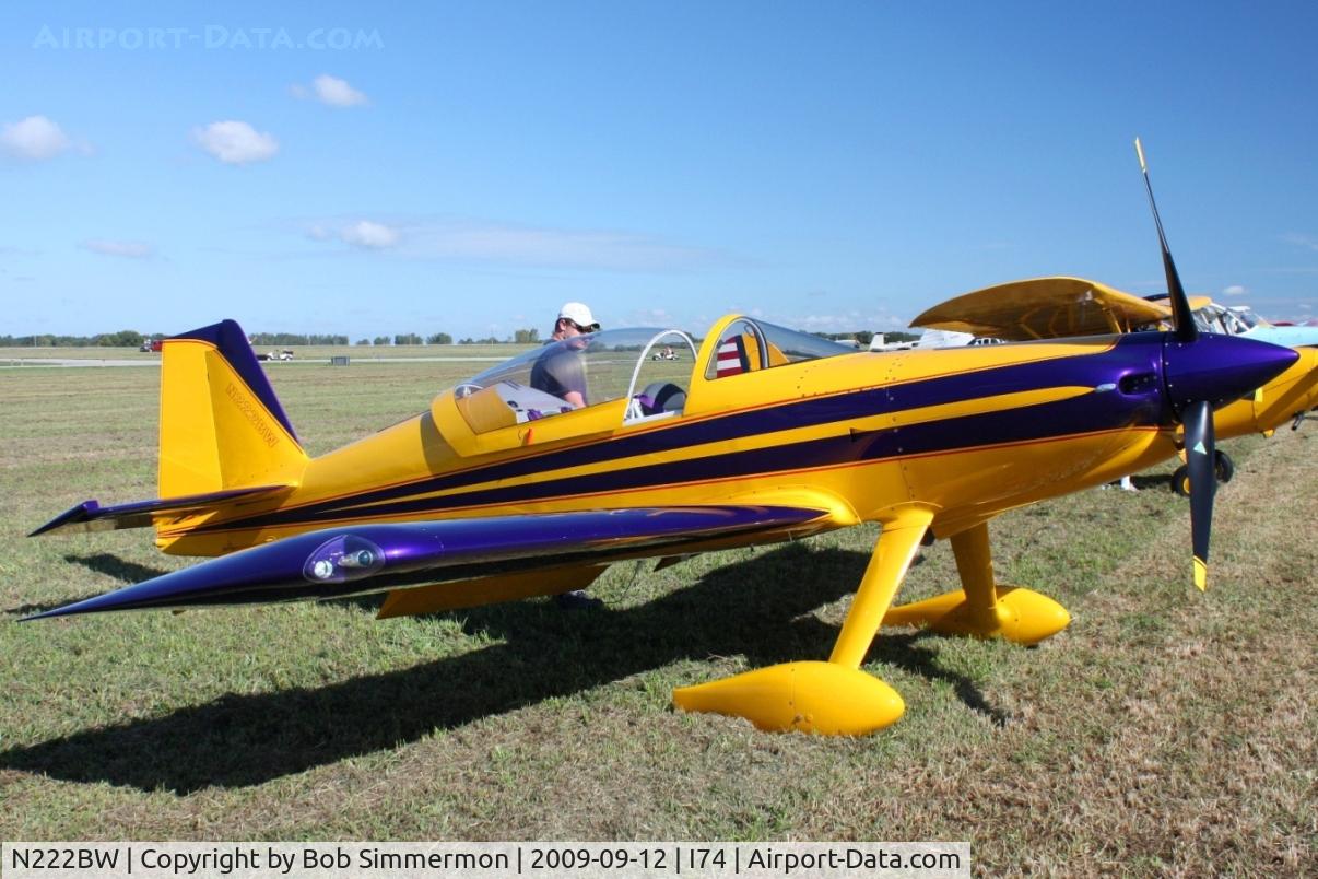 N222BW, 2004 Team Rocket F-1 Rocket C/N 074, MERFI fly-in, Urbana, Ohio