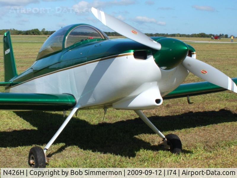 N426H, 2003 Vans RV-8 C/N 81246, MERFI fly-in, Urbana, Ohio