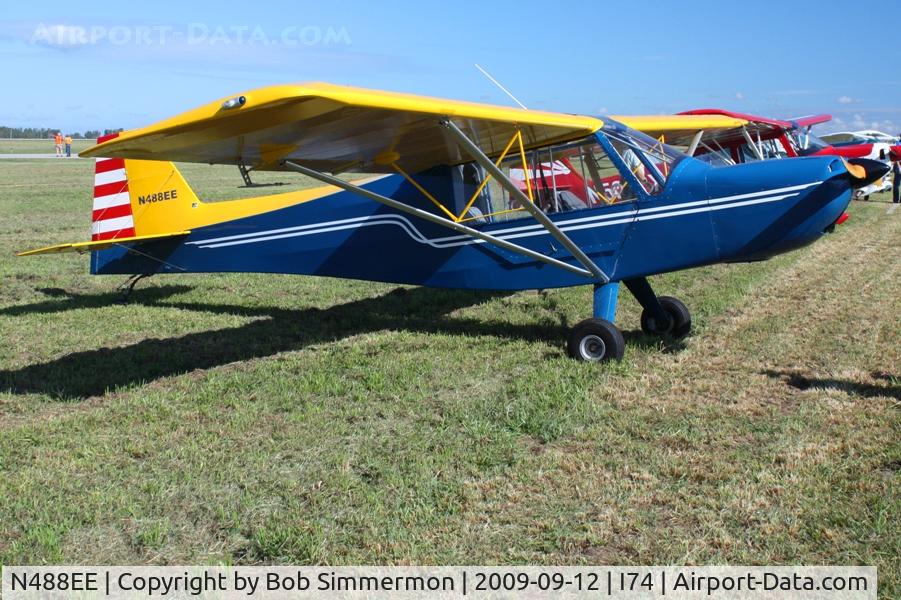 N488EE, 2006 Rans S-7SJ Courier C/N 001 (N488EE), MERFI fly-in, Urbana, Ohio
