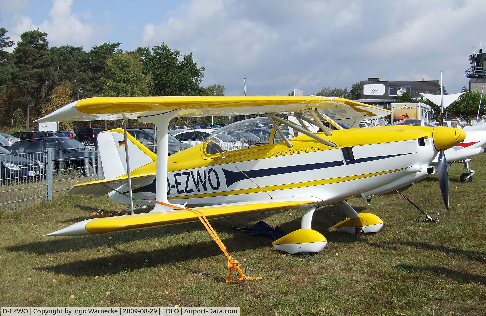 D-EZWO, B & F Funk FK-12 Comet C/N 012-037, B & F Funk (Siek) FK-12 Comet (with Wankel engine) at the 2009 OUV-Meeting at Oerlinghausen airfield