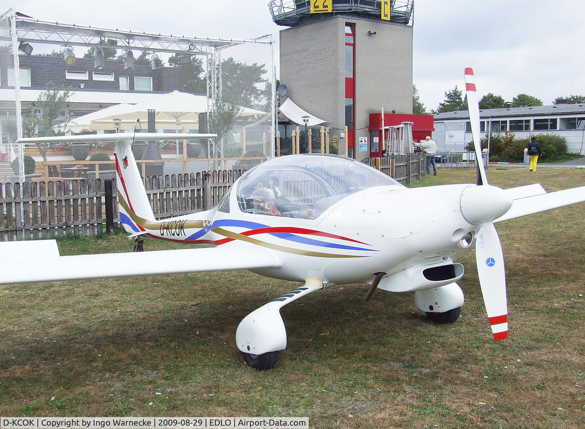 D-KCOK, Hoffmann H-36 Dimona C/N 3623, Hoffmann H-36 Dimona at the 2009 OUV-Meeting at Oerlinghausen airfield