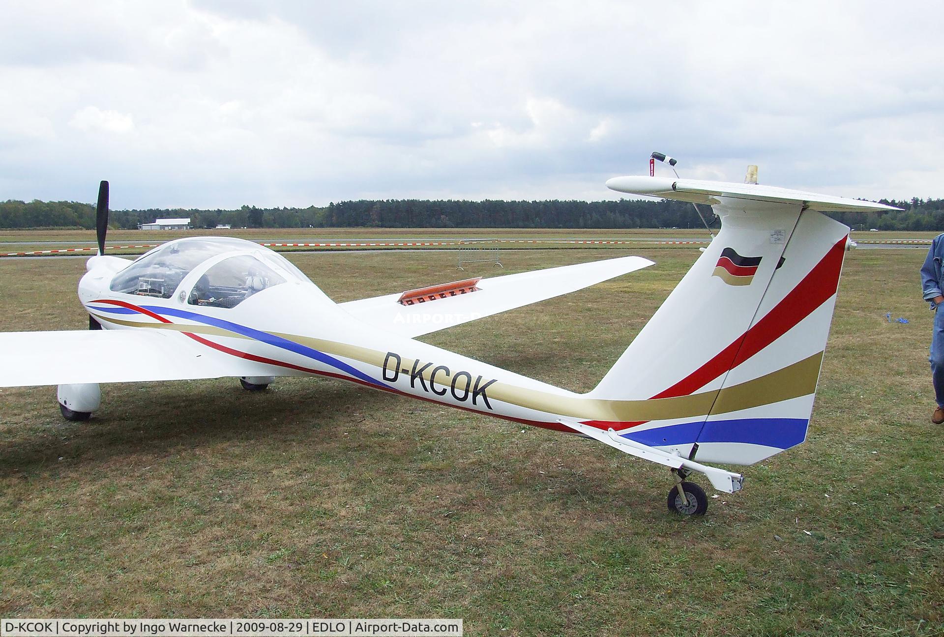 D-KCOK, Hoffmann H-36 Dimona C/N 3623, Hoffmann H-36 Dimona at the 2009 OUV-Meeting at Oerlinghausen airfield