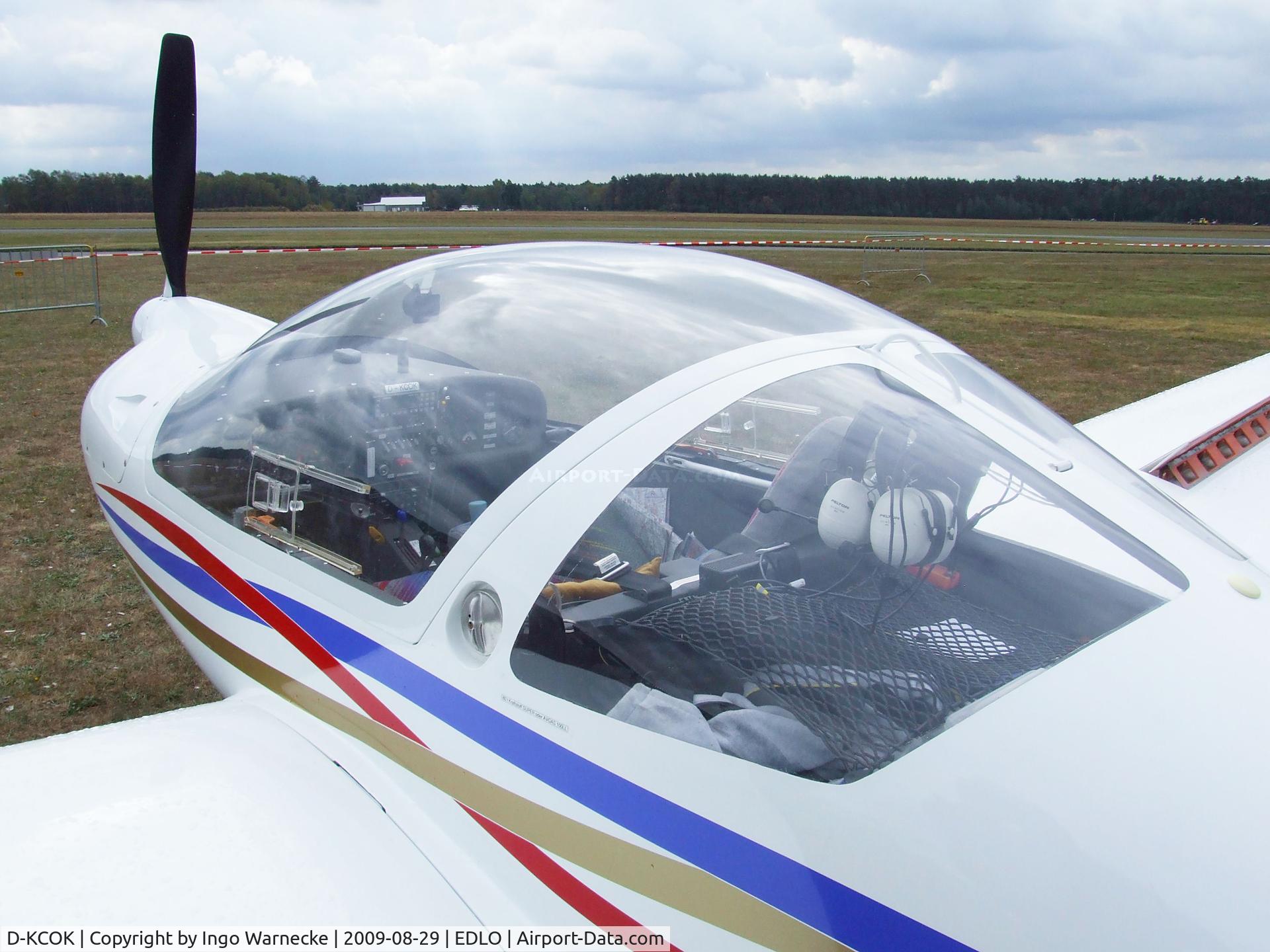 D-KCOK, Hoffmann H-36 Dimona C/N 3623, Hoffmann H-36 Dimona at the 2009 OUV-Meeting at Oerlinghausen airfield