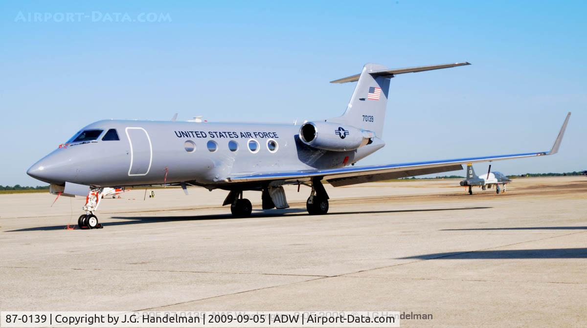 87-0139, Gulfstream Aerospace C-20E (Gulfstream III) C/N 497, at NAF Washington