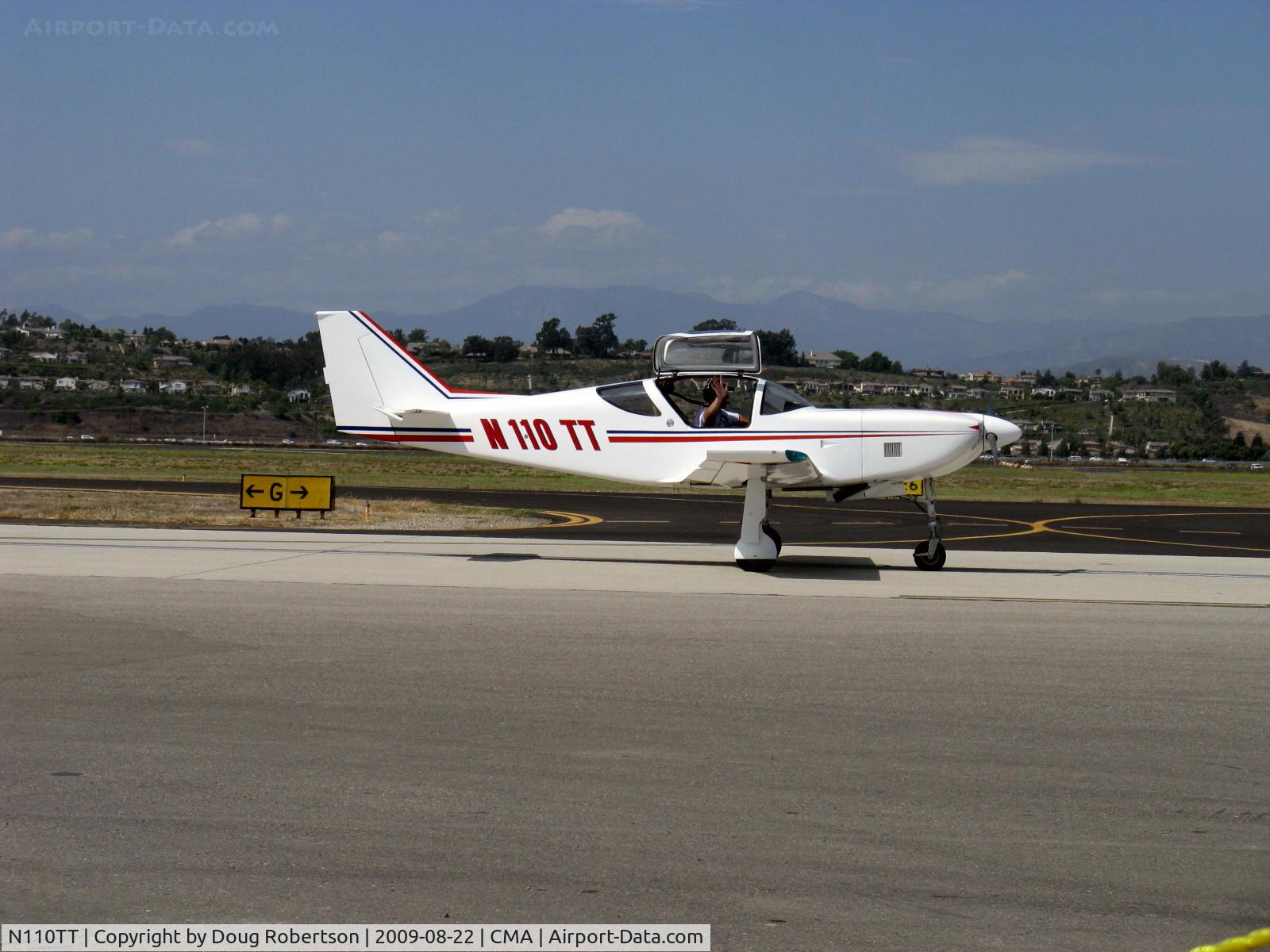 N110TT, Stoddard-Hamilton Glasair III SH-3R C/N 3205, 1996 Kirk Stoddard-Hamilton SH-3R GLASAIR III, taxi