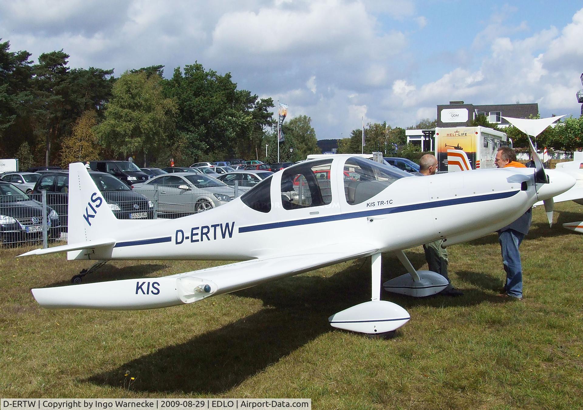 D-ERTW, Tri-R Kis TR-1 C/N 104, KIS (Twellmann) TR-1C at the 2009 OUV-Meeting at Oerlinghausen airfield