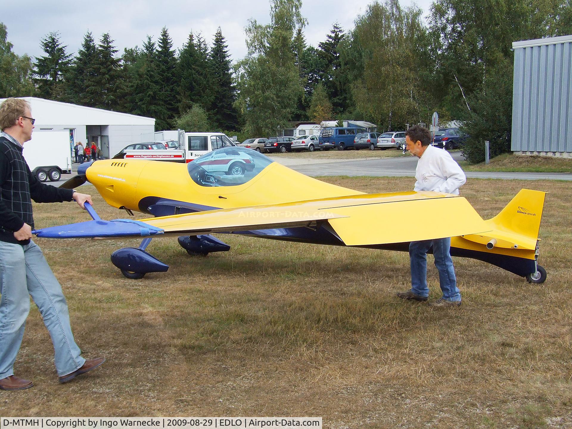 D-MTMH, 2009 Silence Twister C/N 20, Silence (M Strieker) Twister at the 2009 OUV-Meeting at Oerlinghausen airfield